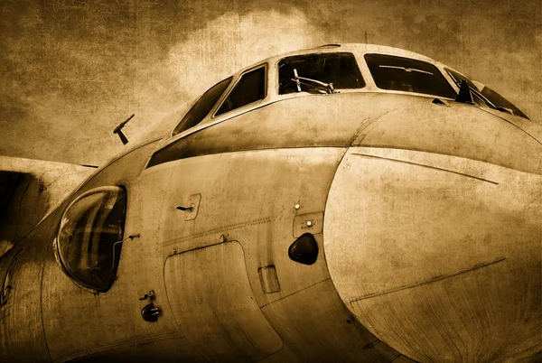 Стара військова авіація — стокове фото