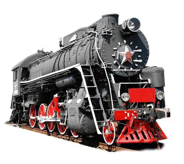 Stara lokomotywa — Zdjęcie stockowe