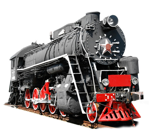 Old steam locomotive