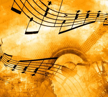 Music background clipart