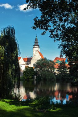 telc kasaba Çek Cumhuriyeti'nde Park