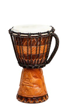 The image of ethnic african drum clipart