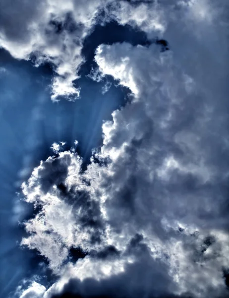 Σύννεφα ουρανού — Φωτογραφία Αρχείου