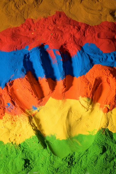 Stock image Color handprint