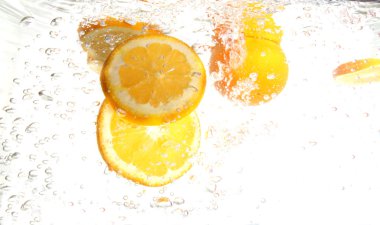 Spalsh lemon clipart