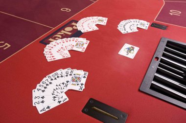 Poker game clipart
