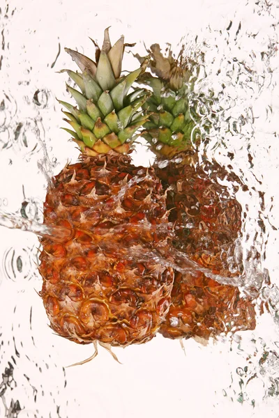 stock image Water and pineapple