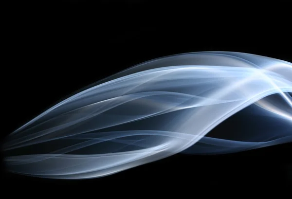 Abstract smoke ghost twisted — Stock Photo, Image