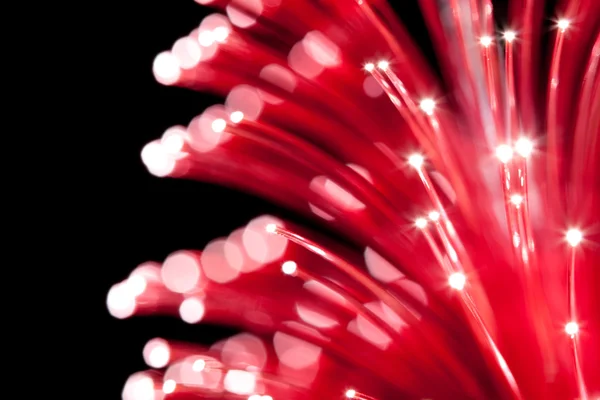 Fiber optics close-up — Stock Photo, Image
