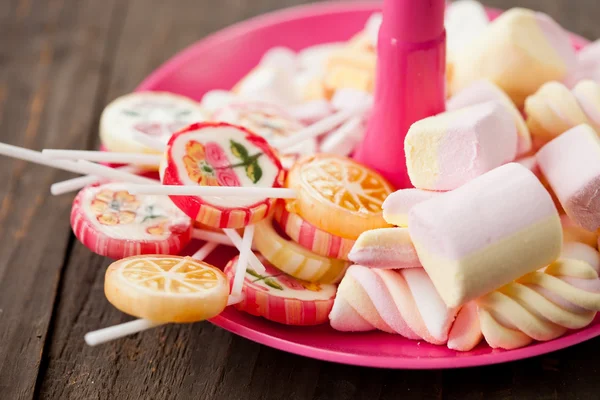 Variety of candy — Stock Photo, Image
