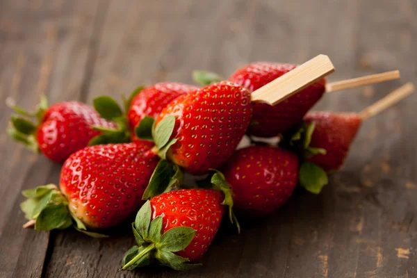 Strawberry snack — Stock Photo, Image