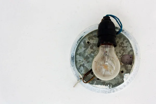 Old electric bulb — Stock Photo, Image