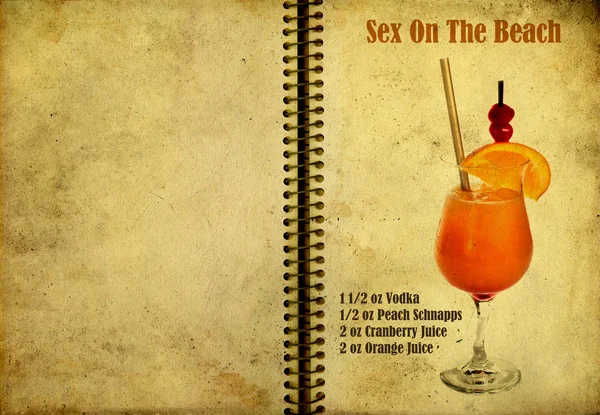 Sex na pláži recept — Stock fotografie