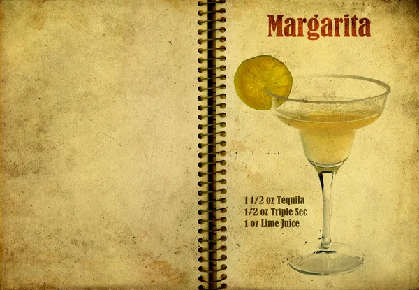 Margarita recept — Stockfoto
