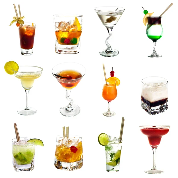 Collezione cocktail — Foto Stock