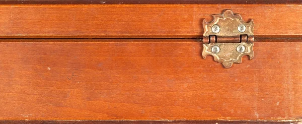 Cerniera scatola di legno — Foto Stock