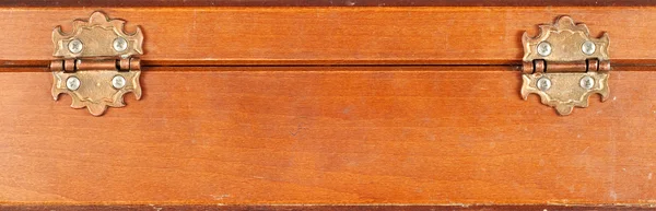 Ξύλινο κουτί μεντεσέδες — Φωτογραφία Αρχείου
