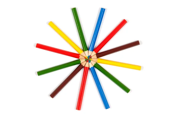 stock image Colorful pencils
