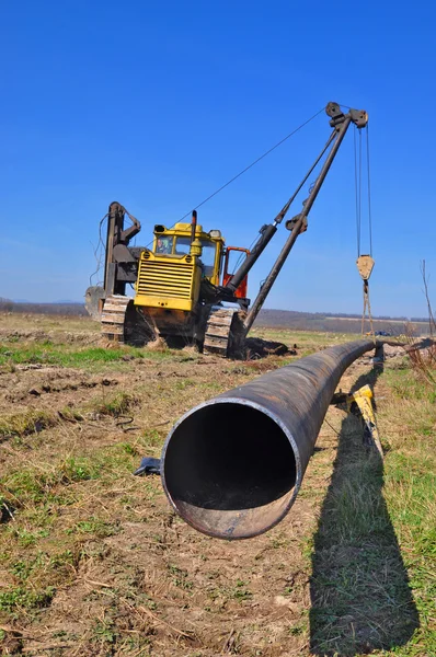 Pipeline building — Stock Photo, Image
