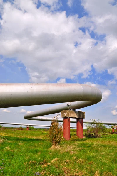 Gazociąg wysokiego ciśnienia — Zdjęcie stockowe