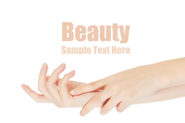 Beauty hands — Stock Photo, Image