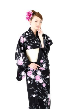 Japon kimono kadın