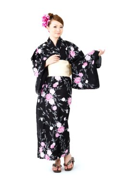 Japon kimono kadın