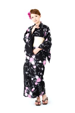 Japon kimono kadın