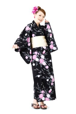 Japon kimono kadın