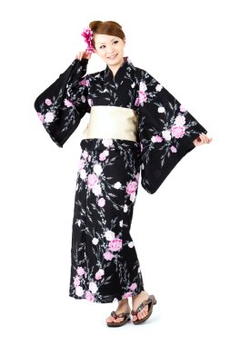 Japon kimono kadın