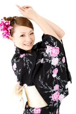 Japon kimono kadın