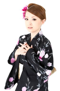 Japon kimono kadın