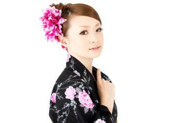 Japon kimono kadın