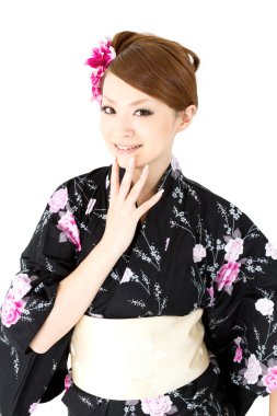 Japon kimono kadın