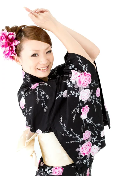 일본 기모노 여자 — 스톡 사진