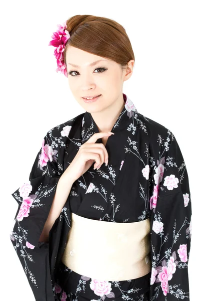 Kimono wanita jepang — Stok Foto