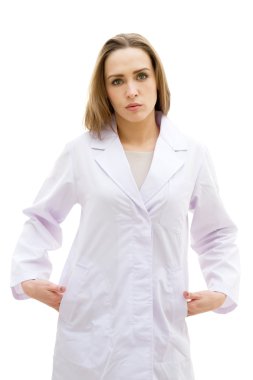güzel genç doktor kadın