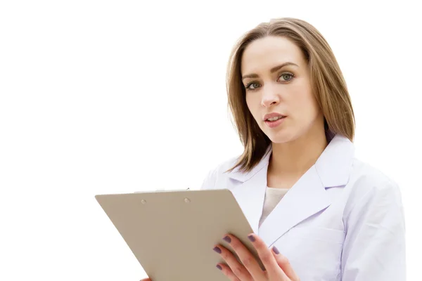 Beautiful young doctor woman — Stock Photo, Image