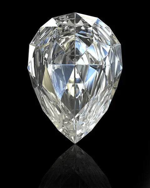 배 컷 다이아몬드 — 스톡 사진