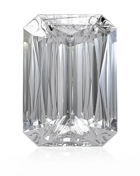 Radiant cut diamond — Stock Photo, Image