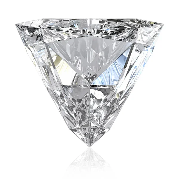 트릴리언 트 컷 다이아몬드 — 스톡 사진