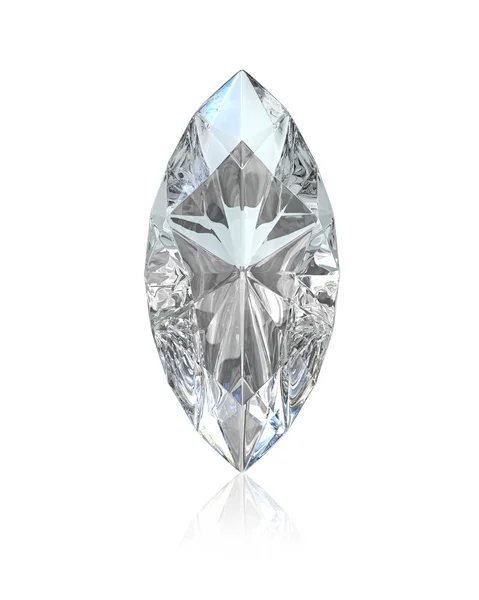 Marquise cut diamond — Stock Photo, Image