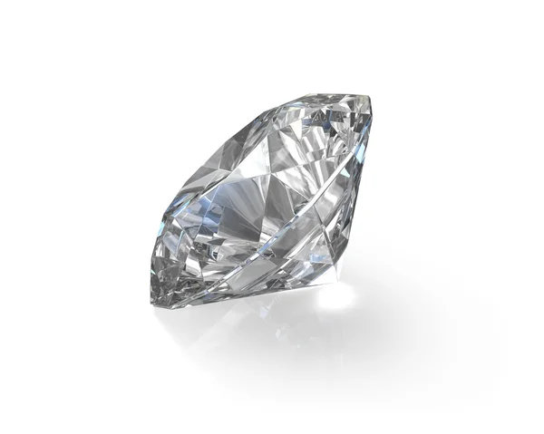 Round, old european cut diamond — Stock Photo, Image