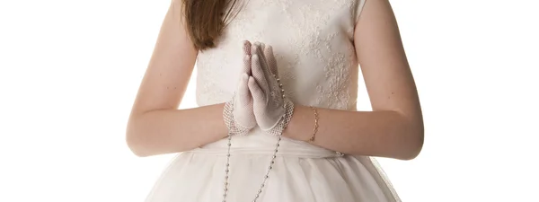 stock image Pray girl