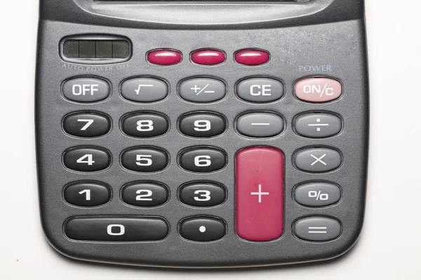 Kalkulator szary — Zdjęcie stockowe