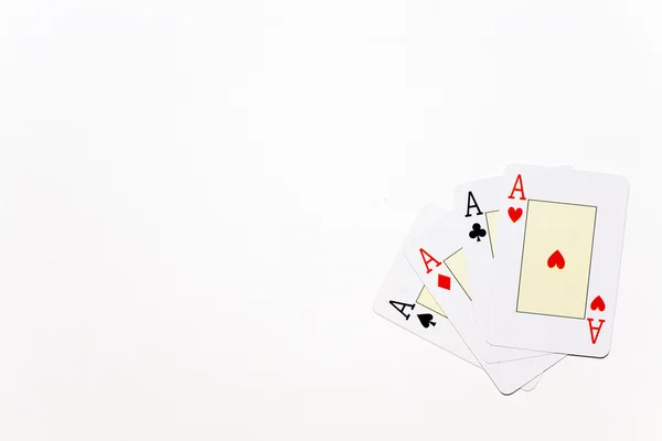 Poker vincente — Foto Stock