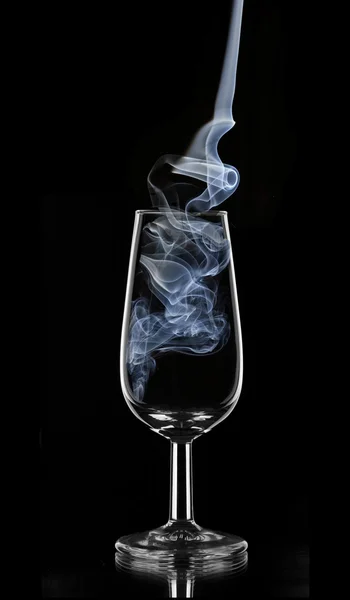 Blå rök sherry — Stockfoto