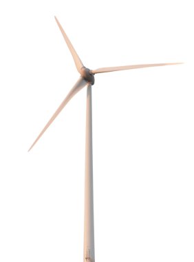 Isolated windmill clipart