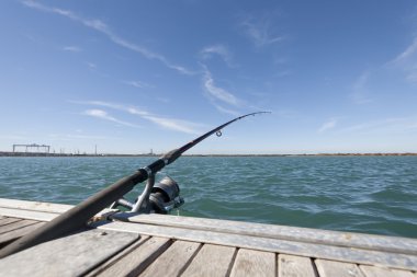 Fishing rod clipart