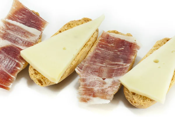 Ζαμπόν και τυρί — Φωτογραφία Αρχείου